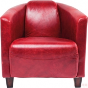 Arm Chair Cigar Lounge Red