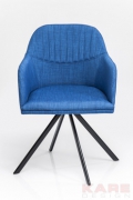 Chair with Armrest Palm Springs Blue