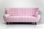 Sofa 3-Seater Candy Shop Pink