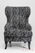 Wing Chair Zebra