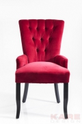 Chair with Armrest Villa Red
