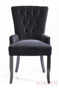 Chair with Armrest Villa Black