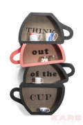 Wall Shelf Cups