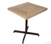 Table Rafter Range 72x72cm