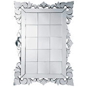Mirror Square Ornament 175x121cm